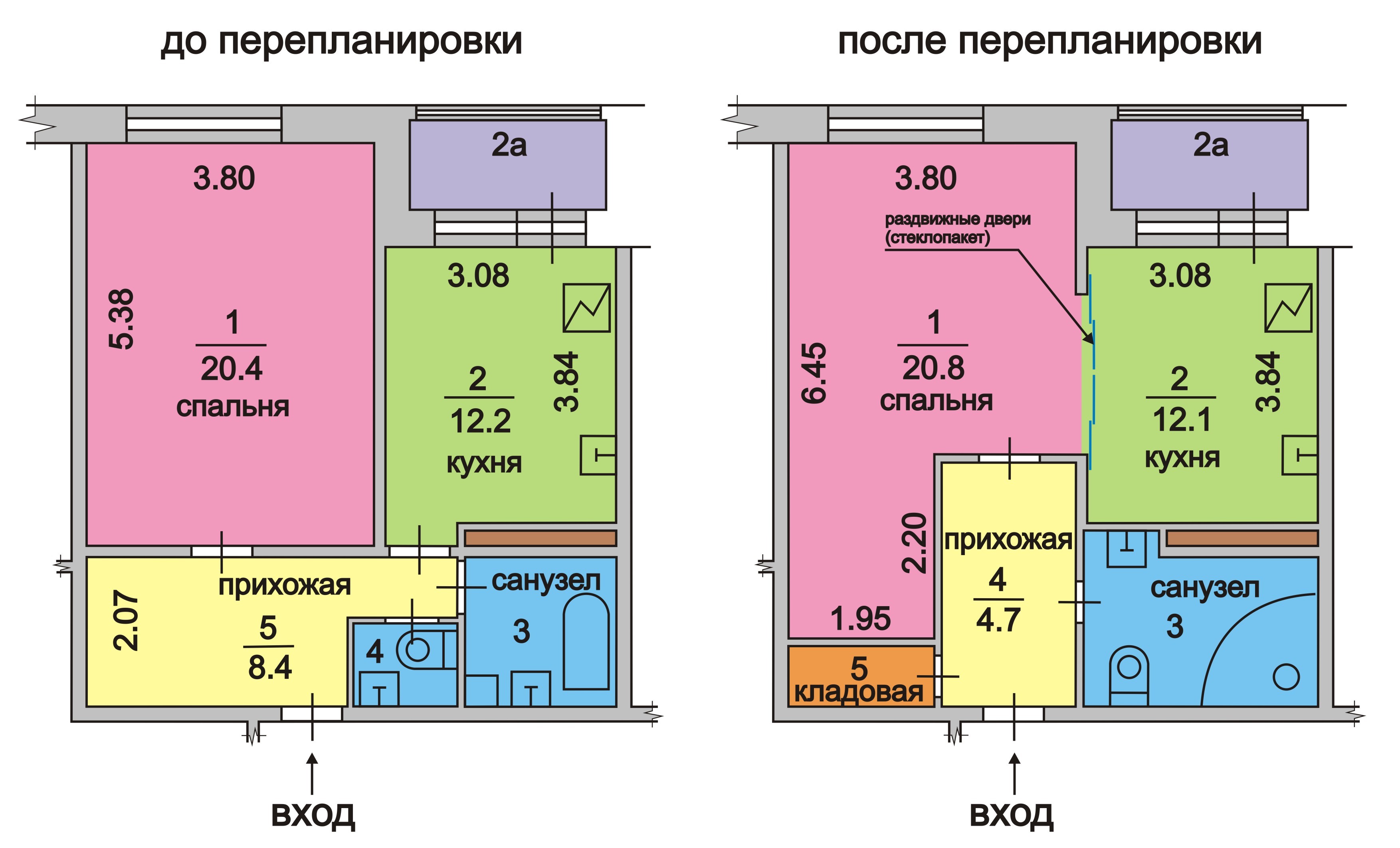 В ходе перепланировки меняется исходная конфигурация помещения МКД