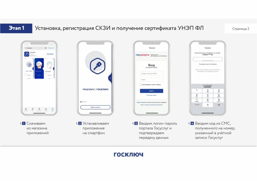 Во многих случаях можно подписывать документы через приложение "Госключ"